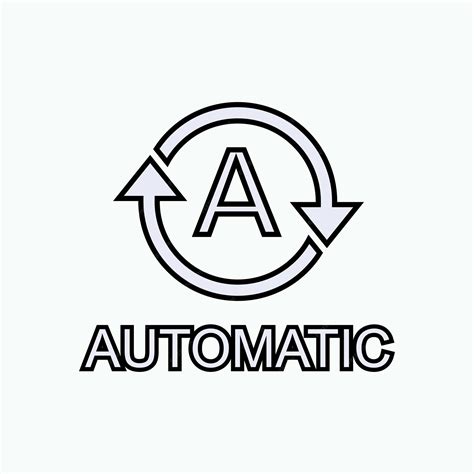 Premium Vector | Automatic Icon Automate Operated Symbol Vector Logo ...