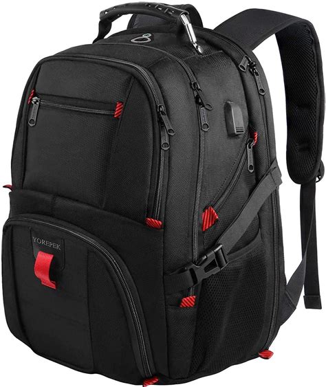 Yorepek 17 Inch Extra Large Backpack for Men, 50L Travel Backpack with ...