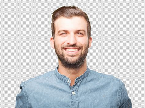 Premium PSD | Handsome young man laughing