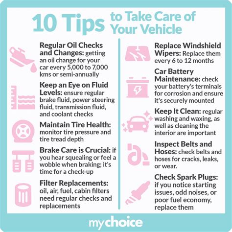 10 Car Maintenance Tips Every Car Owner Should Know | MyChoice