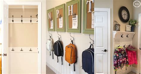 11 Backpack Storage Ideas When You Don't Have A Mudroom