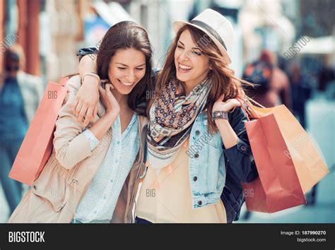 Happy Friends Shopping Image & Photo (Free Trial) | Bigstock