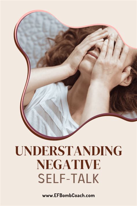 Understanding Negative Self-Talk - EF Bomb Coach