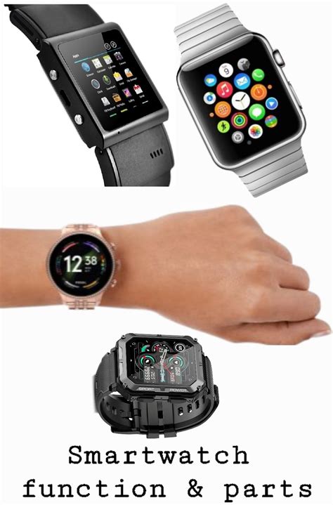 A smartwatch best features, model and how work parts in side? - The ...