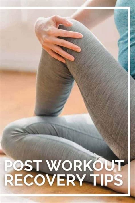 Muscle Recovery Tips Post Workout | Confessions of an Overworked Mom