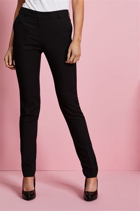 Essentials Women's Unhemmed Slim Leg Trousers - Simon Jersey Beauty ...