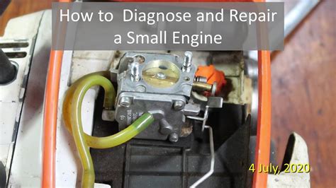 How to Diagnose and Repair a Small Engine - YouTube