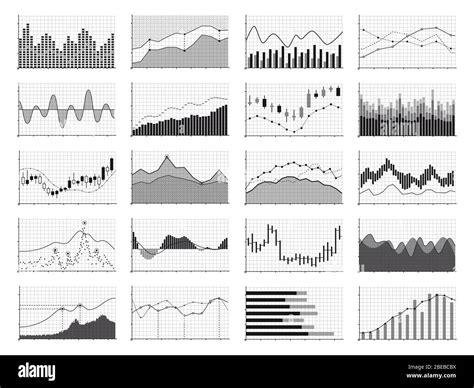 Financial market stock chart background Cut Out Stock Images & Pictures ...