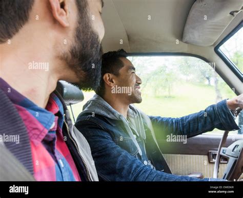Two men driver in hi-res stock photography and images - Alamy