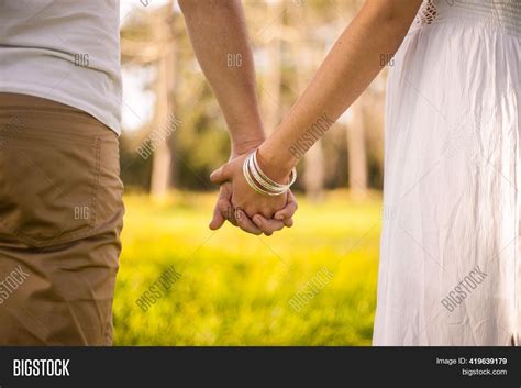 Cute Couple Holding Hands