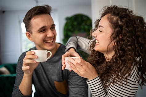 Free Stock Photo of Couple laughing together over coffee | Download Free Images and Free ...