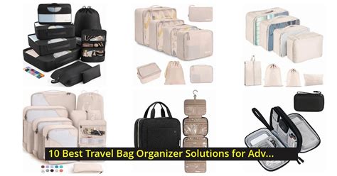 10 Best Travel Bag Organizer Solutions for Adventurers | by Solo travel ...