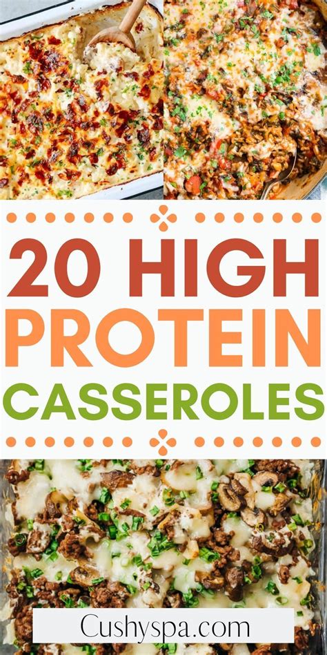20 High Protein Casserole Recipes You Can Eat All Week | High protein ...