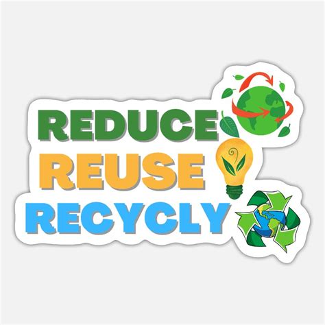 Reduce Stickers | Unique Designs | Spreadshirt