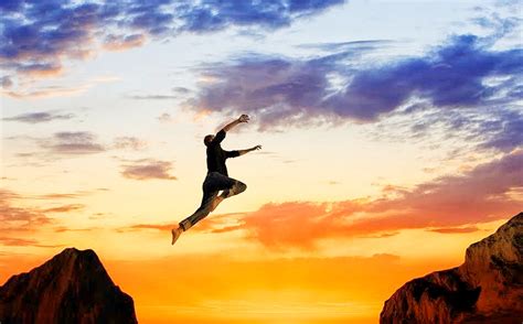 Sometimes we just need to jump