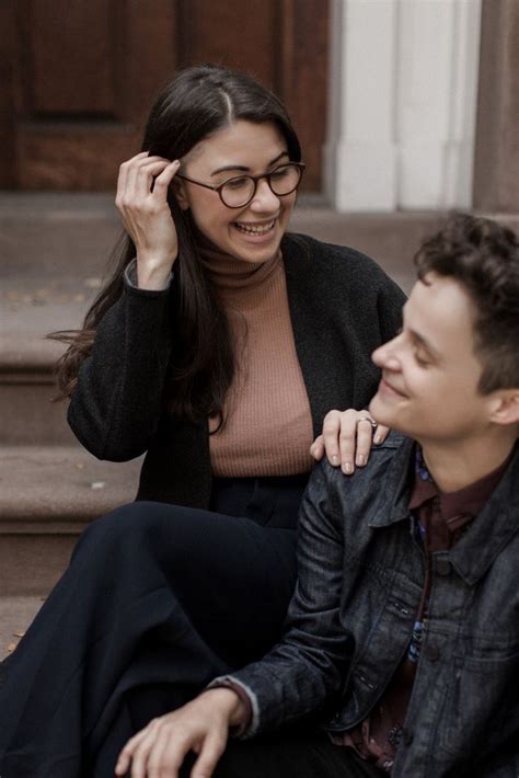 Couple Enjoying a Conversation