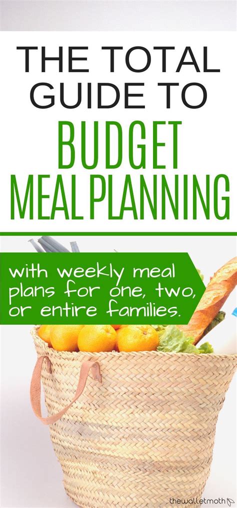 A Total Guide To Budget-Friendly Meal Planning | Budget meal planning, Budget meals, Budget ...