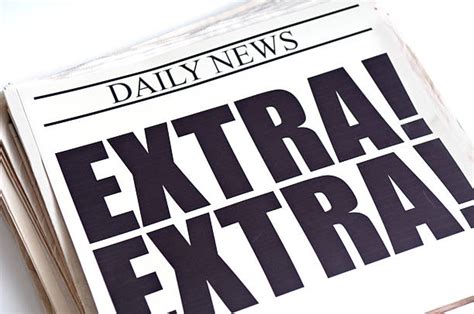 1,500+ Extra Extra Newspaper Stock Photos, Pictures &amp; Royalty-Free ...