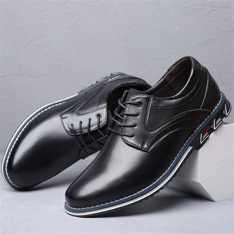 Men's Leather Soft Sole Leather Casual Shoes - CJdropshipping