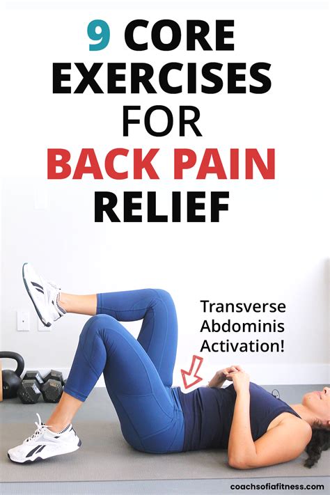 9 BEST Deep Core Exercises That Are Completely Bodyweight | Back exercises, Lower back pain ...