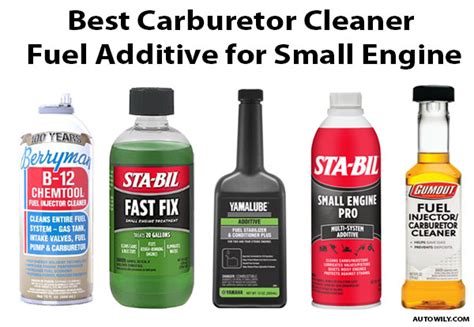 Best Carburetor Cleaner Fuel Additive for Small Engine in 2025