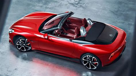 MG Cyberster electric sports car may be cheaper than expected in China ...