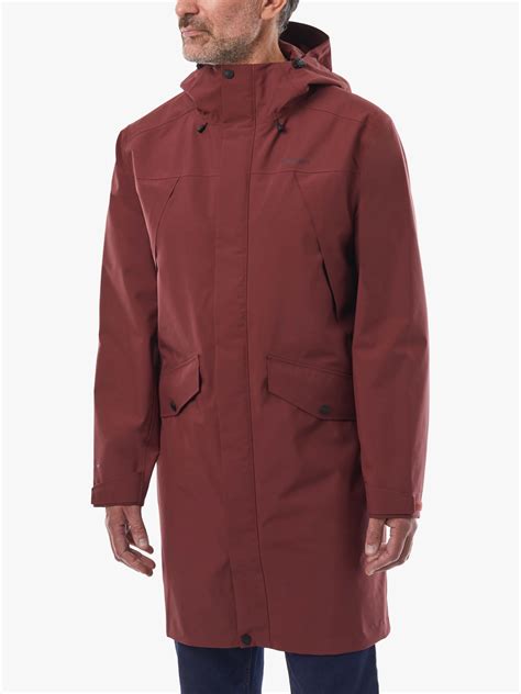 Rohan Kendal Men's Waterproof Jacket, Earth Red at John Lewis &amp; Partners