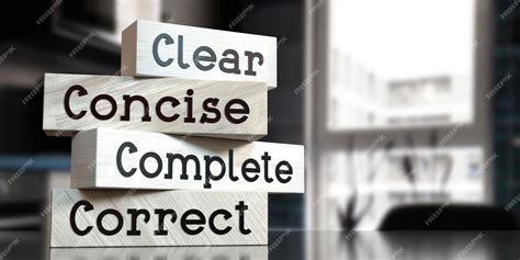 Clear And Concise