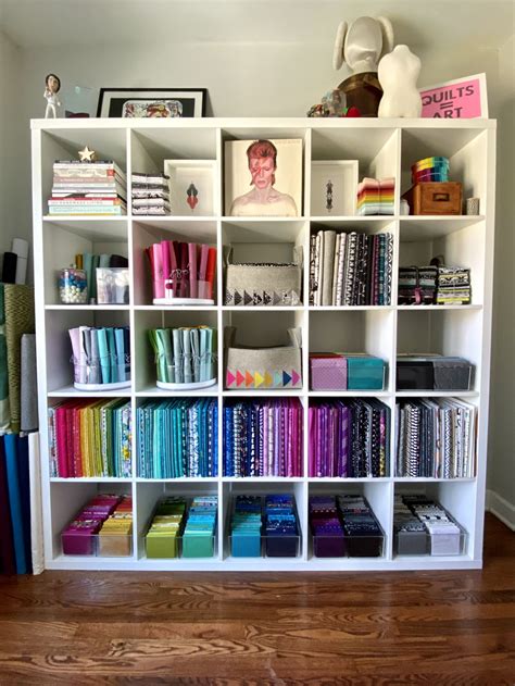 Organizing Fabric In Sewing Room, Quilt Room Organization, Quilt Sewing ...
