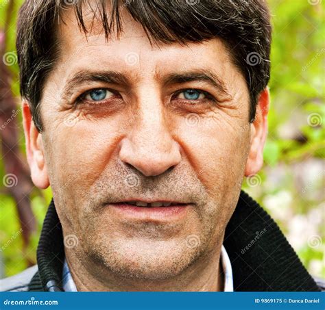 Face Of One Mature Adult Confident Man Royalty Free Stock Photo - Image ...