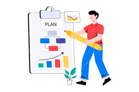 Premium Vector | Business Planning flat style design vector ...