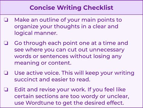 How to Write Concisely and Effectively