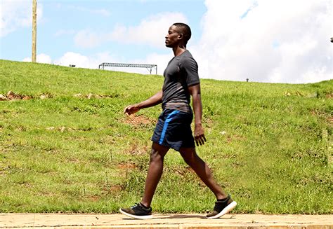 Fitness Man Walking and Exercising - High Quality Free Stock Images