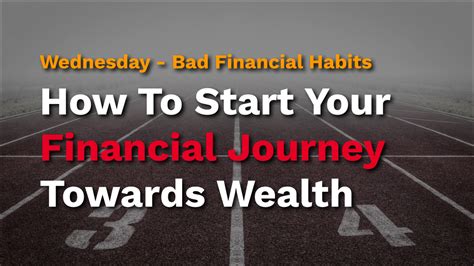 How To Start Your Financial Journey Towards Wealth.