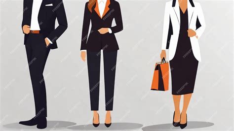 Premium Photo | Stylish and Professional Business Attire