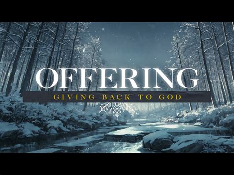 Winterscape Offering | Freebridge Media | WorshipHouse Media