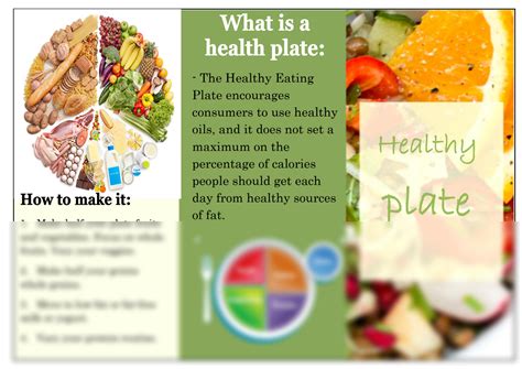 SOLUTION: Brochure healthy eating pyramid - Studypool