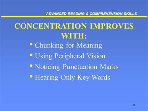 1 WELCOME TO ADVANCED READING AND COMPREHENSION SKILLS ADVANCED READING ...