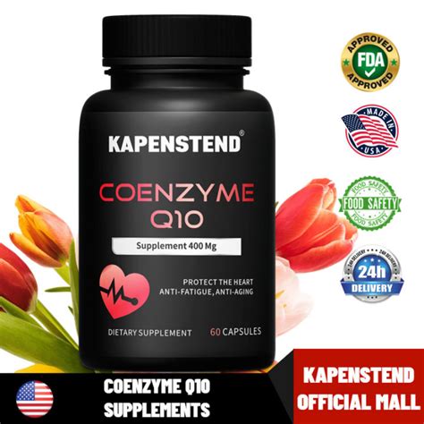 Coenzyme Q10 | Antioxidant | Cardiovascular Health | Energy Production | Natural CoQ10 ...