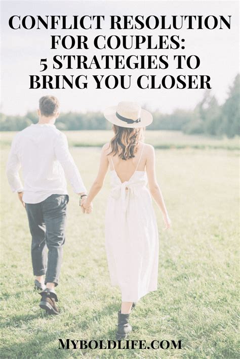 Conflict Resolution for Couples: 5 Strategies to Bring You Closer