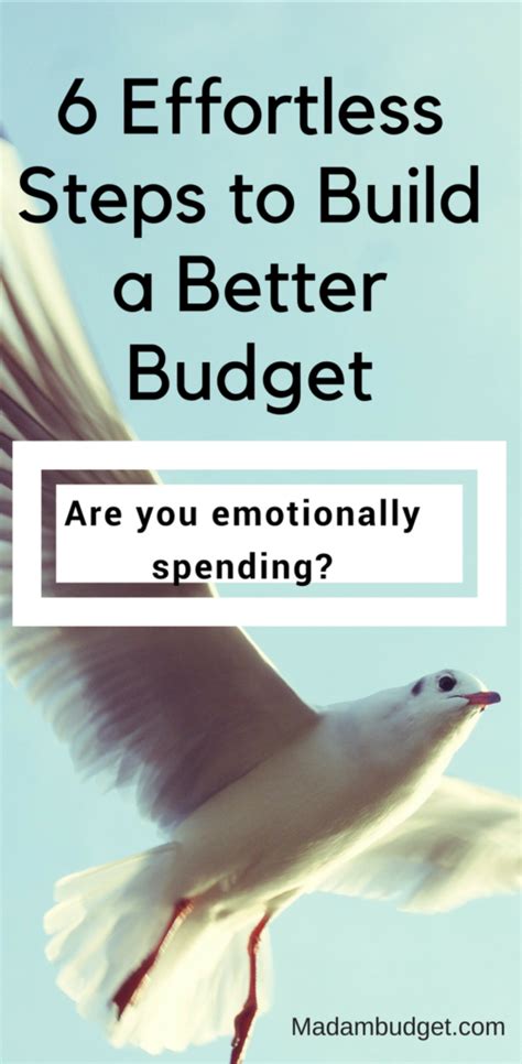 6 Effortless Steps to Build a Better Budget - Madam Budget