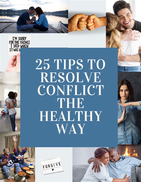 Free 25 Tips To Resolving Conflict The Healthy Way — Awesome Marriage ...