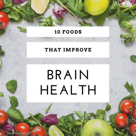 10 Foods That Improve Brain Health - Premier Neurology & Wellness Center