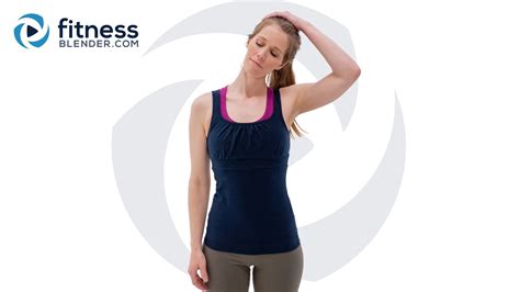 Stiff Neck Stretches and Exercises to Fight Off Tech Neck | Fitness Blender