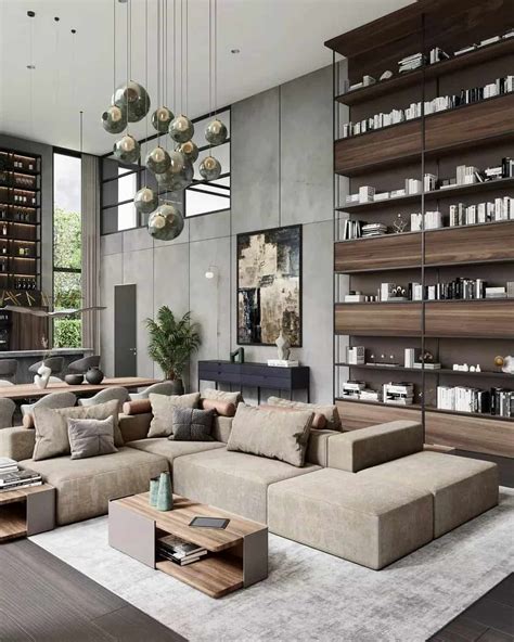 Inside Modern Mansion