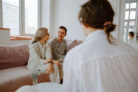 Couple Talking with Therapist · Free Stock Photo