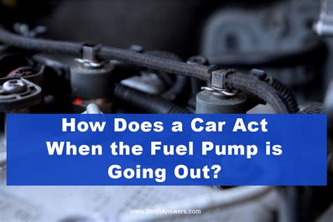 Does low fuel harm the car’s fuel pump?