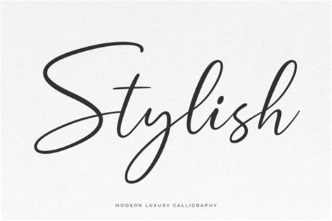 Stylish Font by Situjuh · Creative Fabrica