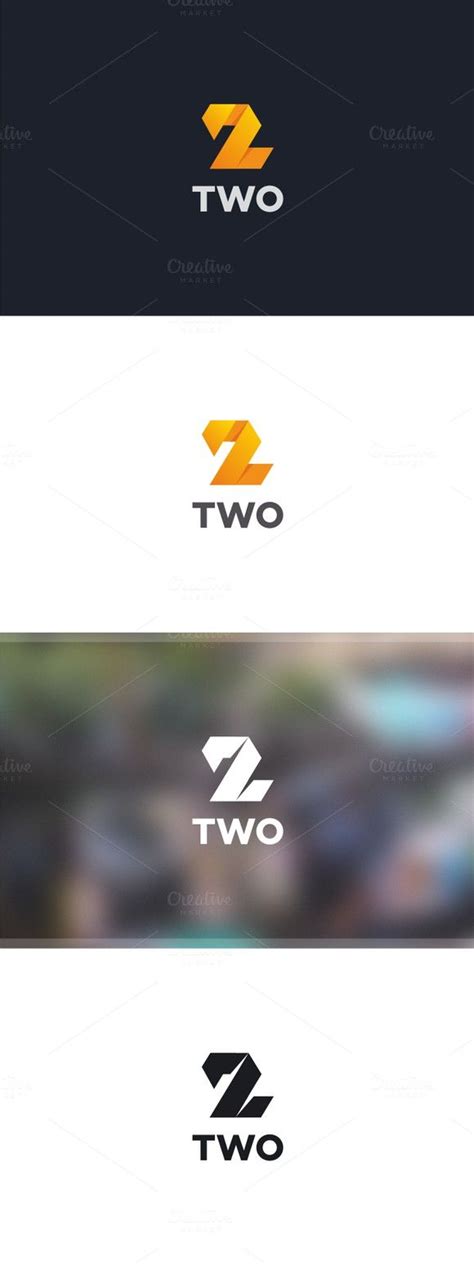 Two - Number 2 Logo Templates
