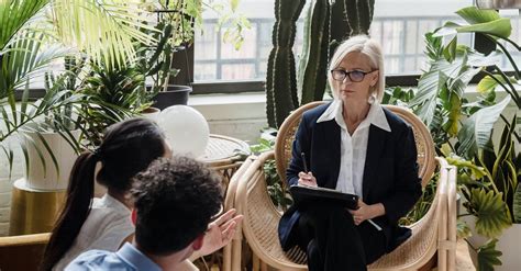 Couple on a Couch on Therapy Session · Free Stock Photo